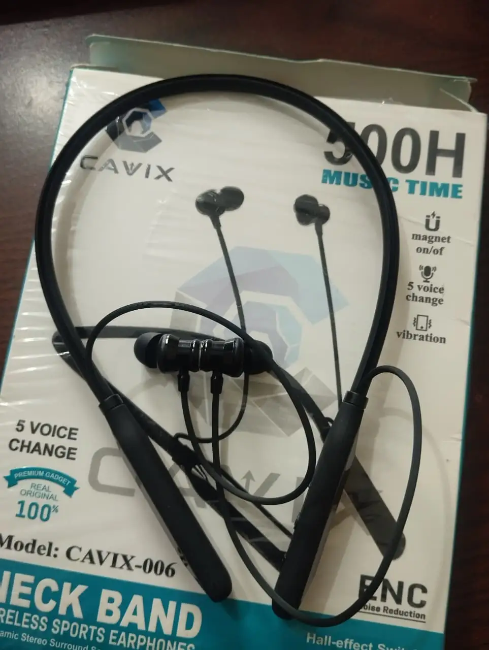 🔥CAVIX-006🔥 একবার চার্জেই একটানা 500 ঘন্টা মিউজিক টাইম! বারবার চার্জ দেওয়ার ঝামেলা থেকে এবার মুক্তি পান। 🎧⚡ thumbnail 6